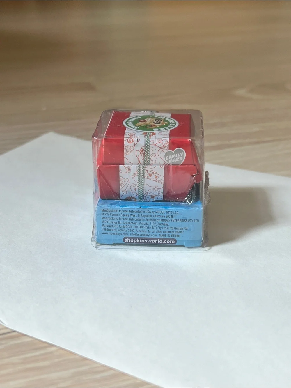 Shopkins Mini Gift Cube - AUTHENTIC!